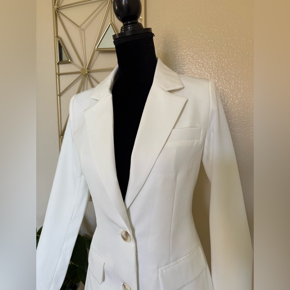 White Blazer from 4TH + Reckless size XS - Picture 9 of 10